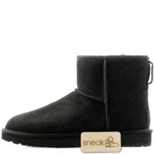 Черные женские высокие ботинки UGG купить от $210