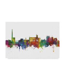 Trademark Global michael Tompsett Carlisle England Skyline II Canvas Art - 15