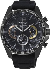 Мужские наручные часы с ремешком Наручные кварцевые часы Seiko SSB349P1
