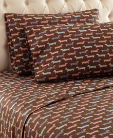 Shavel micro Flannel Printed Twin 3-pc Sheet Set