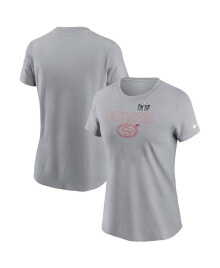 Nike women's Gray San Francisco 49ers Super Bowl LVIII Local Essential T-shirt