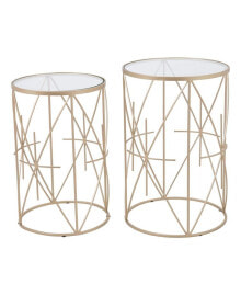 Zuo hadrian Side Tables, Set of 2