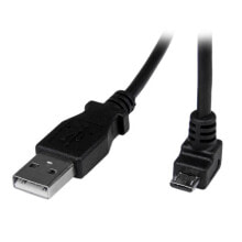 StarTech.com 2m USB2.0 A - micro B m/m USB кабель 2.0 USB A Micro-USB B Черный USBAUB2MD