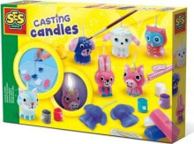 SES Creative Fun: Wax candles with glitter