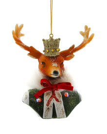 Cody Foster & Co. Sovereign Stag Ornament Multicolor