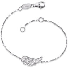 Браслеты silver bracelet Wing with zircons ERB-LILWING-ZI