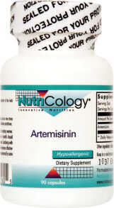 Растительные экстракты и настойки NutriCology Artemisinin Артемизинин 200 мг для здоровья печени, с противовоспалительным и противопаразитарным эффектом 90 капсул
