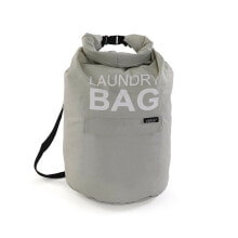 Laundry basket Versa Grey Polyester Minimalist 70 x 33 cm