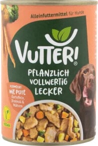 Nassfutter Hund, Vegan wie Pute, 400 g