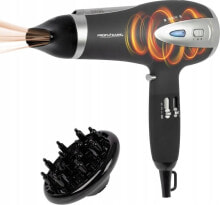 Hair dryers and hair brushes