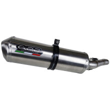 GPR EXHAUST SYSTEMS Satinox Low Slip On Tiger Sport 1050 13-15 Homologated Muffler