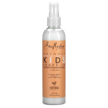 Kids, Leave-In Conditioning Milk with Shea Butter, Thick, Curly Hair, Coconut & Hibiscus, 8 fl oz (237 ml)