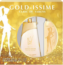 Urlic De Varens Gold Issime - Duftset (Eau de Parfum 75ml + Deospray 125ml)