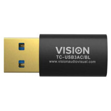 VISION Professional USB-C To USB-A Adapter