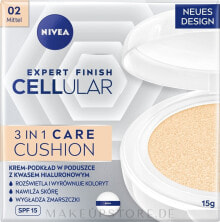 3in1 Pflege Cushion LSF 15 - Nivea Hyaluron Cellular Filler 3in1 Care Cushion SPF 15