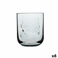Glass Graphica Transparent Glass 395 ml (6 Units)