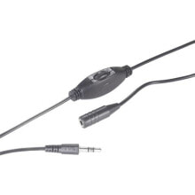 SpeaKa Professional SP-7870380 аудио кабель 6 m 3,5 мм Черный