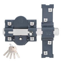 Safety lock Fac 301-r/80 Steel Dark grey 50 mm 80 mm