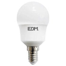 EDM Spherical LED Bulb E14 7W 940 Lumens 4000K