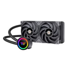 Coolers and cooling systems for gaming computers thermaltake Toughliquid 240 ARGB - All-in-one liquid cooler - 58.35 cfm - Black
