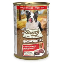 STUZZY Monoprotein beef wet dog food 400g