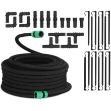 Hose drip line for plant irrigation watering KIT + pins 30 m