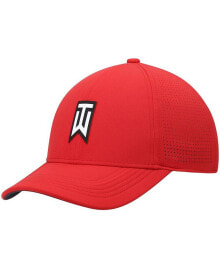 Nike men's Red Tiger Woods Legacy91 Performance Flex Hat