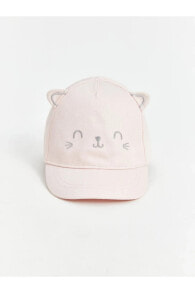LCW baby 3 Boyutlu Kız Bebek Kep Şapka