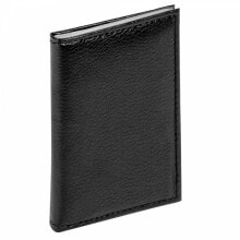 Walther 322000036 - Card case - Black - Leather - Monochromatic - Hand - Pocket - 67 mm
