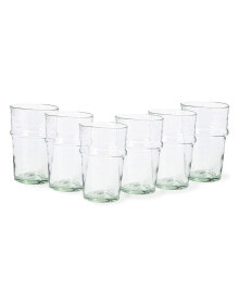 Costa Nova tall Glass Tumblers, Set of 6