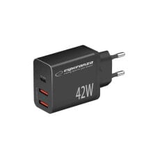 ESPERANZA EZC106K 42W USB-A and USB-C wall charger