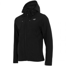 Мужские спортивные толстовки на молнии мужская куртка с капюшоном на молнии спортивная черная 4f M H4L18-SFM003