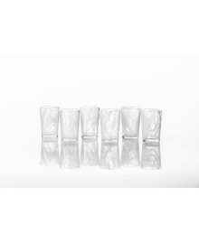 Fortessa swirl Ice Beverage Glass, 14 oz - Set of 6