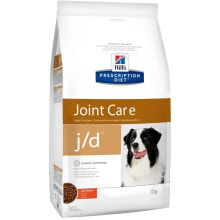 Сухие корма для собак Сухой диетический корм для собак Hill's Prescription Diet j/d Joint Care способствует поддержанию здоровья и подвижности суставов, с курицей, 12 кг