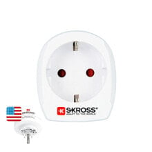 Электрический адаптер Skross 1500203-E Европейская США