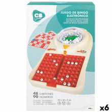 Automatic Bingo Colorbaby Cardboard Plastic (6 Units)