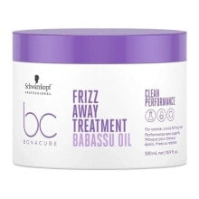 Nourishing mask for unruly and frizzy hair BC Bonacure Frizz Away (Treatment)