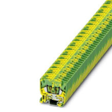 Комплектующие для телекоммуникационных шкафов и стоек Phoenix Contact 3244151 клеммная коробка 2 Желтый, Зеленый