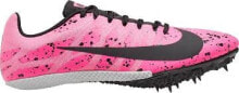 Женская спортивная обувь Женские кроссовки спортивные кожаные розовые с логотипом Nike