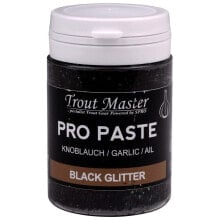 Прикормки для рыбалки sPRO Black Glitter Pro Paste Garlic Groundbait