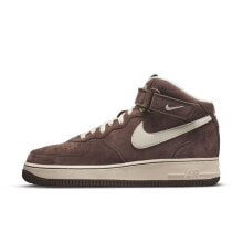 [DM0107-200] Mens Nike Air Force 1 Mid QS 'Chocolate'