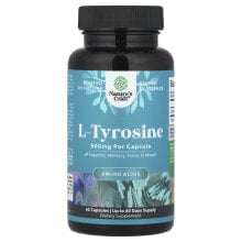 L-Tyrosine, 500 mg , 60 Capsules