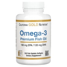 Рыбий жир и Омега 3, 6, 9 California Gold Nutrition