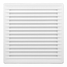 Ventilation grille EDM 87724 White 17 x 17 x 1,15 cm Mosquito net