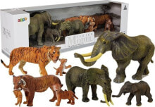 Educational play sets and action figures for children