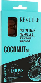 Aktive Haarampullen mit Kokosöl - Revuele Coconut Oil Active Hair Ampoules