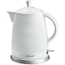 Чайник Feel Maestro MR-069 Белый Керамическое 1200 W 1,5 L