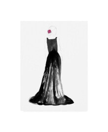 Trademark Global alicia Ludwig Black Dress I Canvas Art - 19.5
