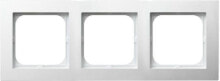 Умные розетки, выключатели и рамки ospel Triple frame AS white (R-3G / 00)