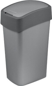 Мусорные ведра и баки curver Pacific Flip waste bin for segregation tilting 50L gray (CUR000180)